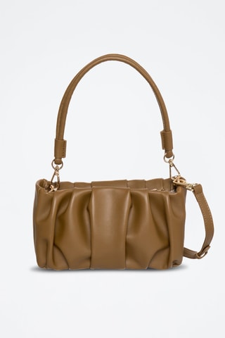 Sac bandoulière en cuir Allure - Marron clair