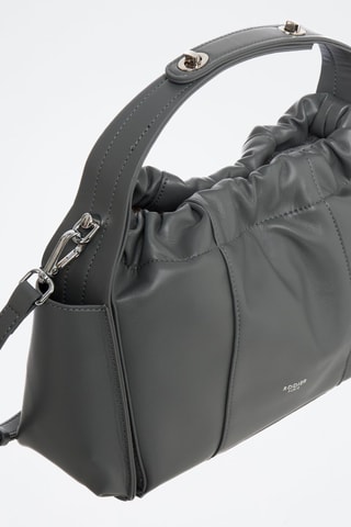 Sac à main en cuir Prince - Gris