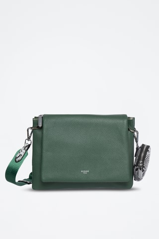 Sac bandoulière en cuir Valauris - Vert