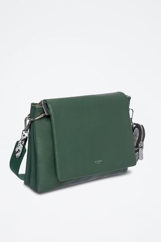 Sac bandoulière en cuir Valauris - Vert