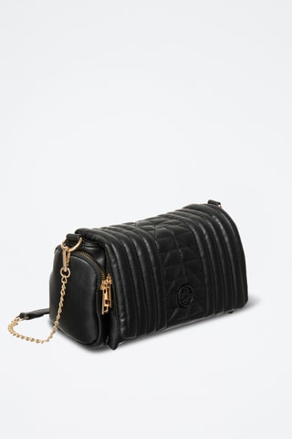 Sac à main matelassé Défi - Noir