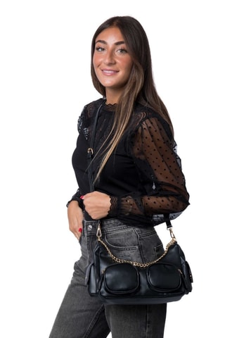 Sac à main Girofle - Doré et noir