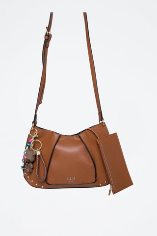 Sac bandoulière Prymer - Marron