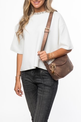 Sac porté épaule Kelly - Marron