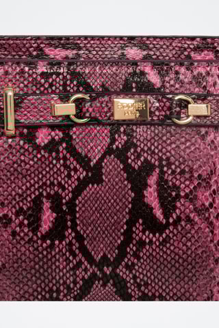 Sac bandoulière Polari - Fuchsia et noir