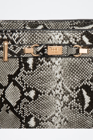 Sac bandoulière Polari - Blanc, gris et noir