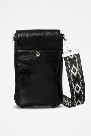 Pochette de téléphone Losange - Noir