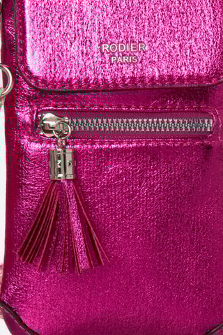 Pochette de téléphone Losange - Fuchsia