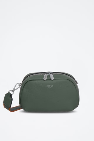 Sac bandoulière en cuir Tempête - Vert