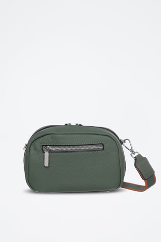 Sac bandoulière en cuir Tempête - Vert