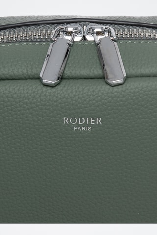 Sac bandoulière en cuir Tempête - Vert