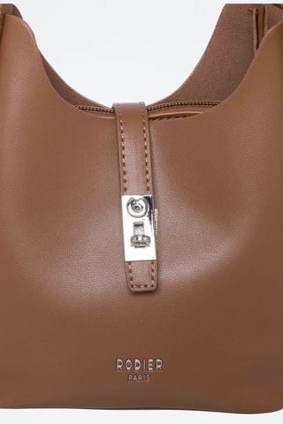 Sac à main Metafort - Argenté et marron