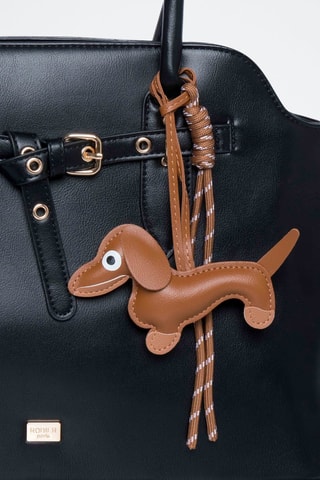 Sac à main Rodeo - Doré, marron et noir