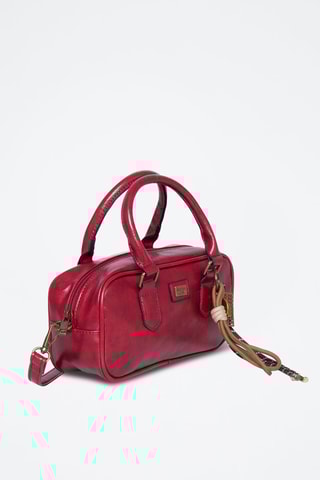 Handtas Curl - Zwart - Rood