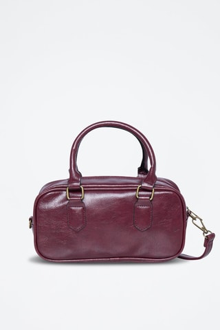 Handtas Curl - Zwart - Goudkleurig, bruin en paars