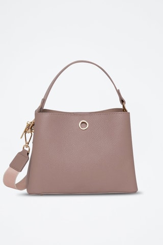 Sac à main en cuir Margarita - Beige