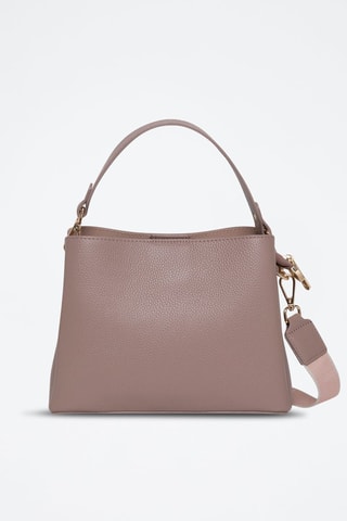 Sac à main en cuir Margarita - Beige