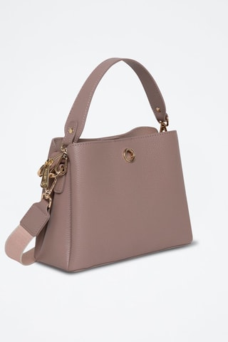 Sac à main en cuir Margarita - Beige