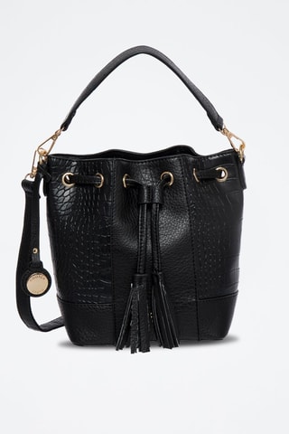 Sac porté épaule Galet - Noir