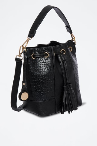 Sac porté épaule Galet - Noir