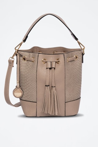 Sac porté épaule Galet - Beige