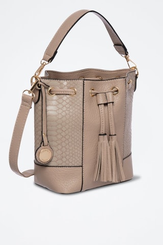 Sac porté épaule Galet - Beige