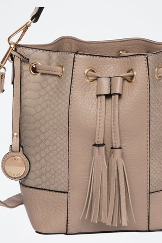 Sac porté épaule Galet - Beige