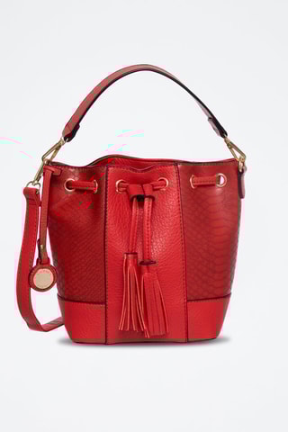 Sac porté épaule Galet - Rouge