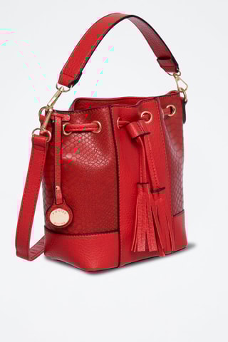 Sac porté épaule Galet - Rouge