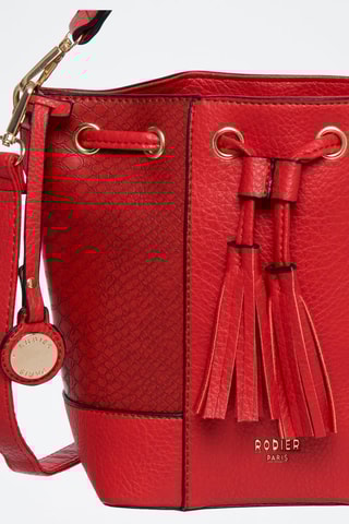 Sac porté épaule Galet - Rouge