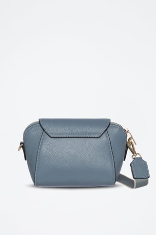 Sac bandoulière en cuir Vegas - Bleu
