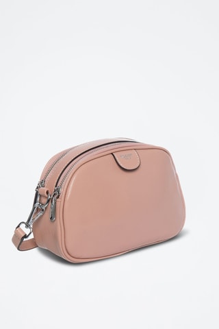 Sac bandoulière en cuir Tequila - Rose