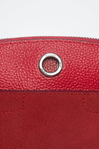 Sac bandoulière en cuir Tivoli - Rouge