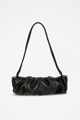 Sac porté épaule en cuir Kiproco - Noir