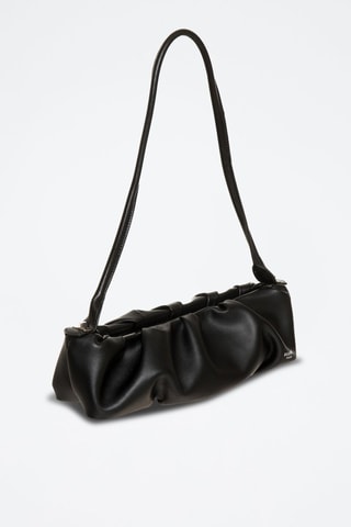 Sac porté épaule en cuir Kiproco - Noir