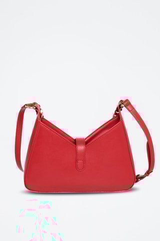Sac bandoulière en cuir Nobolis - Rouge