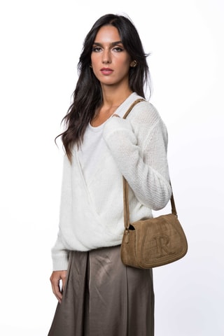 Sac à main Facette - Marron