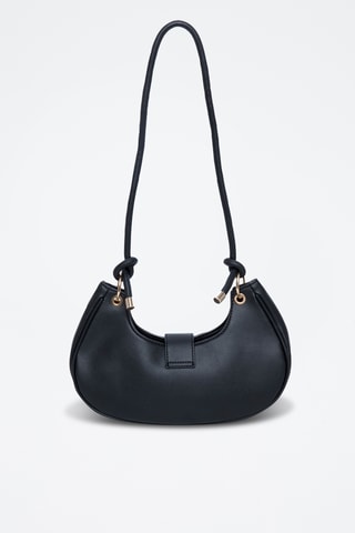 Sac bandoulière Croissant - Noir