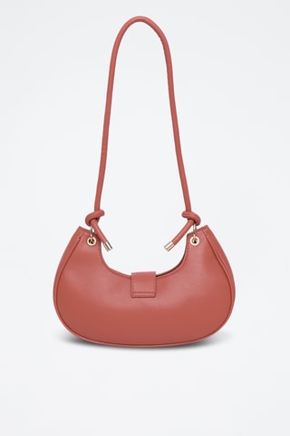 Sac bandoulière Croissant - Rose foncé