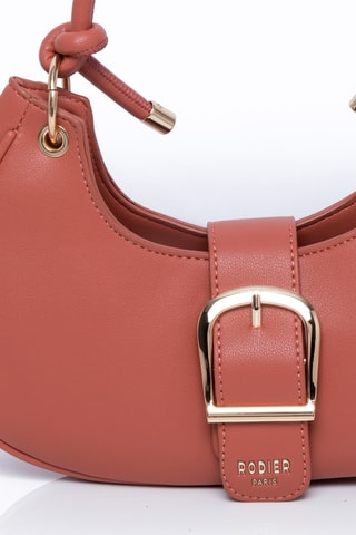 Sac bandoulière Croissant - Rose foncé