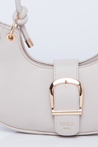 Sac bandoulière Croissant - Blanc