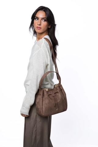 Sac à main Essentiel - Marron