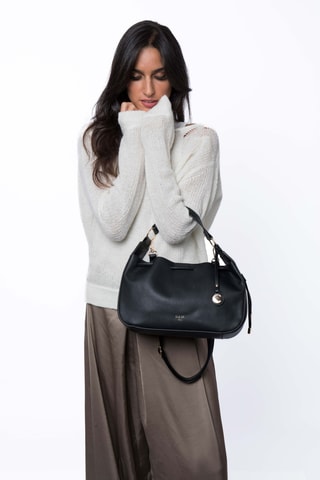 Sac à main Biker - Noir