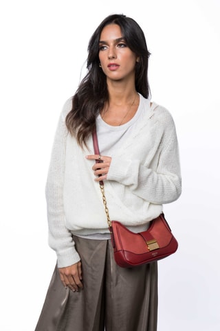 Handtas Paquerette - Bordeauxrood