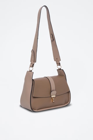 Sac bandoulière Boulogne - Taupe