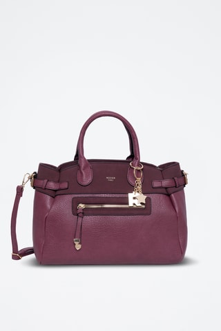 Handtas Victoire - Bordeauxrood