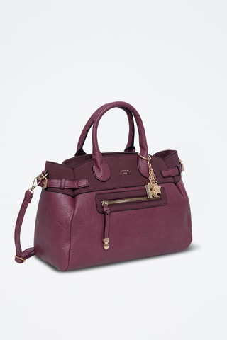 Handtas Victoire - Bordeauxrood