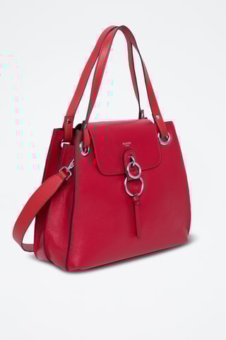 Sac porté épaule en cuir Panache - Bordeaux