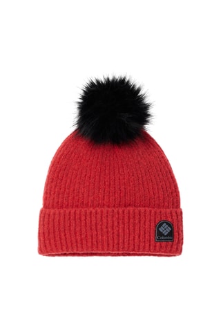 Bonnet polaire à pompon Winter Blur™ - Rouge
