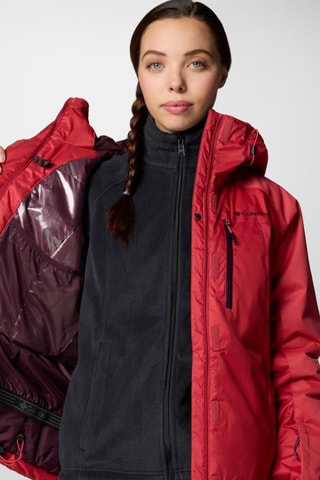 Ski-jasje met Capuchon Snowy Summit™ - Rood